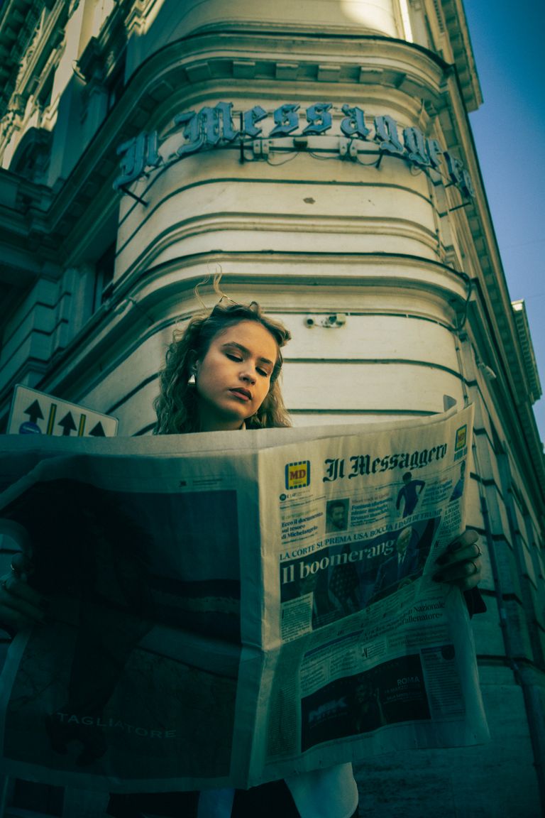 Editorial portrait